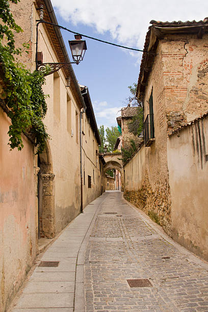 istock Historical houses in Segovia, Spain 624393240