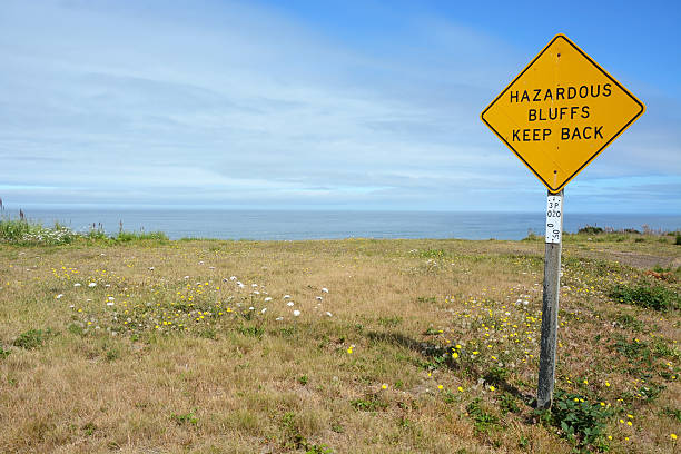 istock Sign on the Pacific ocean shore 624405190
