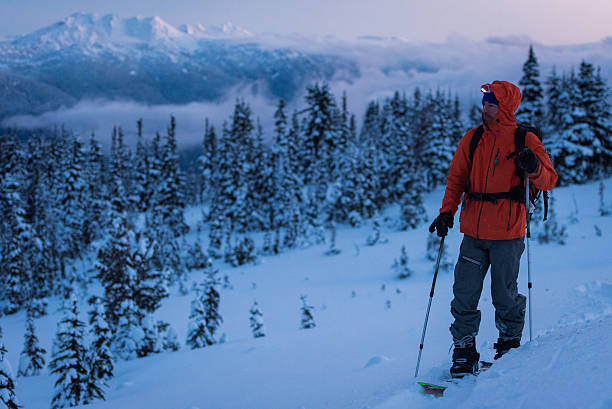 istock Backcountry touring at sunrise 624408368