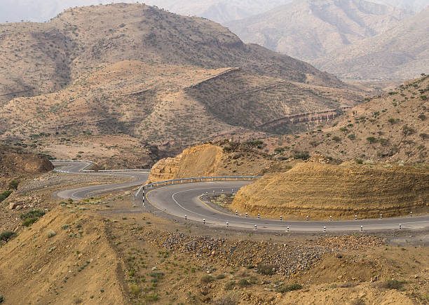 istock Dry landscape in Ethiopia in July. 624409006