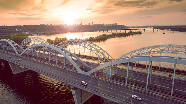 istock Kiev bridge aerial view 624427182