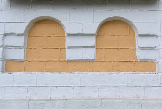 Photo of Niche in the form of an arch in the wall