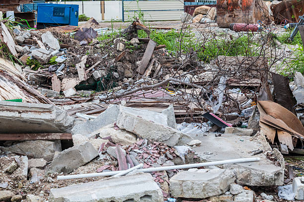 istock Junk site indicating disaster like tsunami, earthquake,tornado or typhoon 624438162