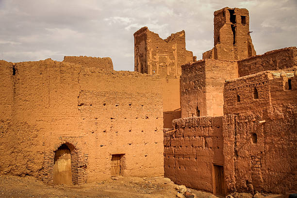 istock Walls of an old kasbah 624439304