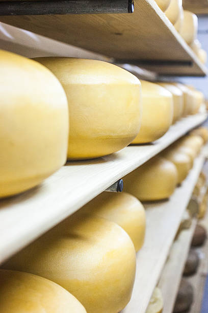 istock Gouda Cheese on the Shelves 624439944