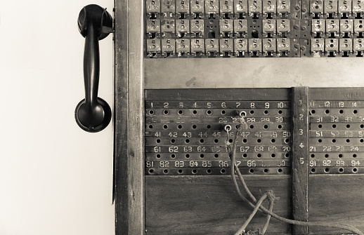 A 100 line telephone exchange functional from 1905 to 1915.