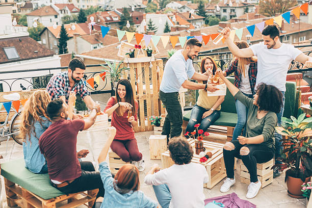 istock Roof party 624444102