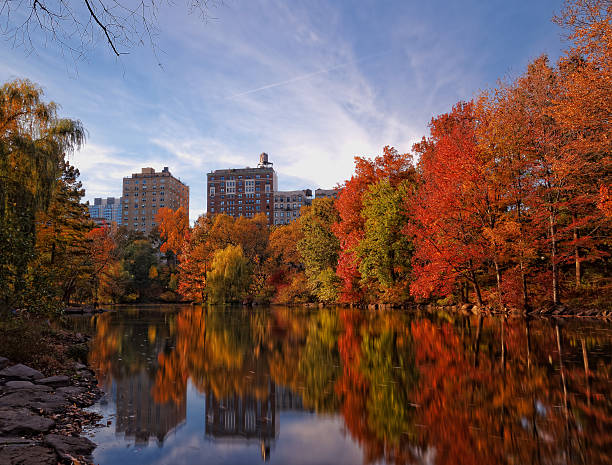 istock Autumn Fall Foliage in Central Park New York City 624457736