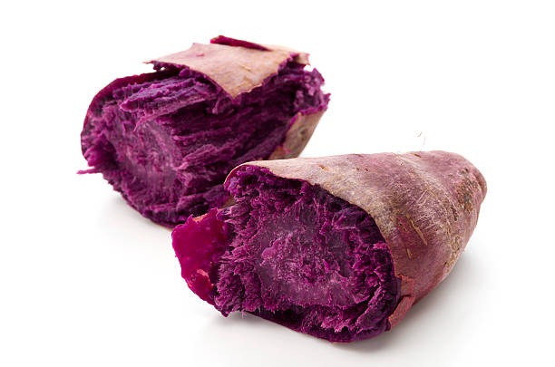 beniimo, ñame púrpura - patata peruana fotografías e imágenes de stock
