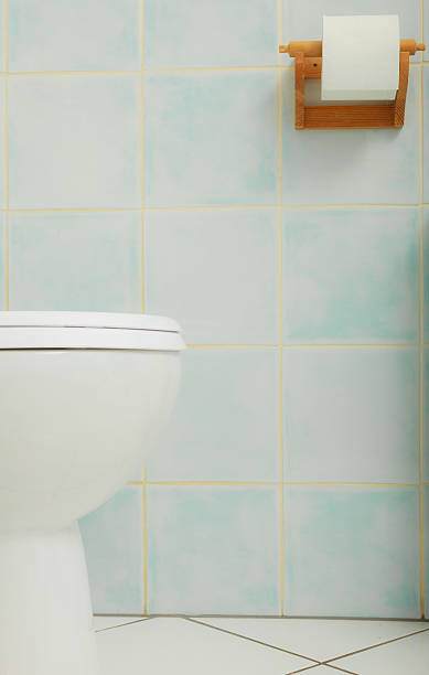istock Toilet bowl in bathroom closeup. 624462834