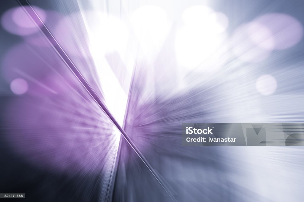 Flou de mouvement abstrait arrière-plan violet avec Bokeh - Photo de Fonds abstraits libre de droits