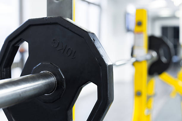 istock equipment for power exercise in modern gym 624474924