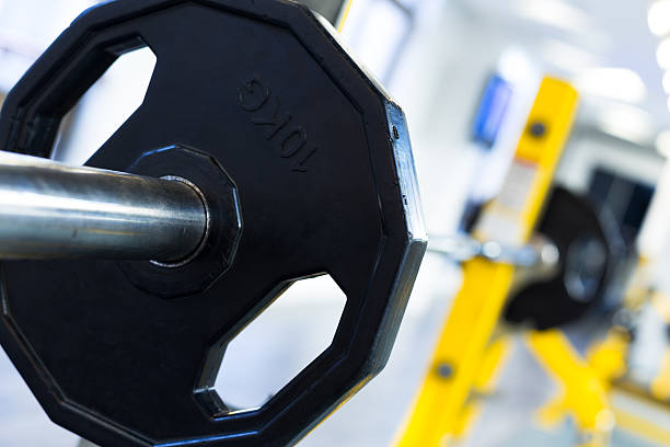 istock equipment for power exercise in modern gym 624474996