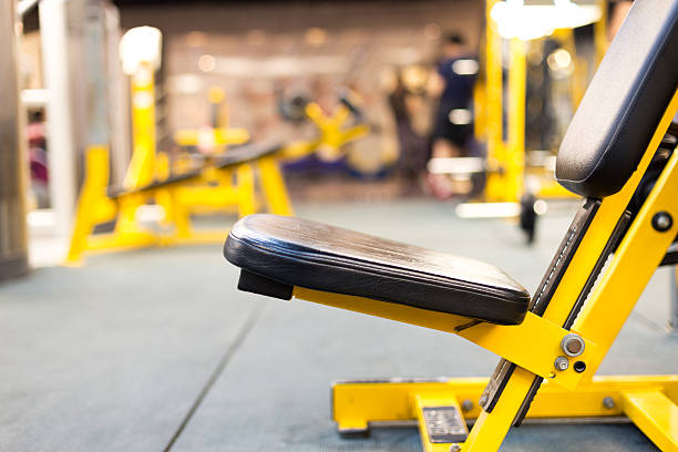istock equipment for power exercise in modern gym 624475406