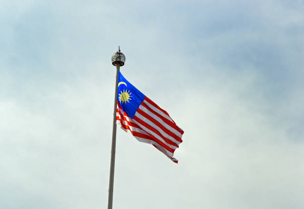 istock Malaysia national flag 624489496