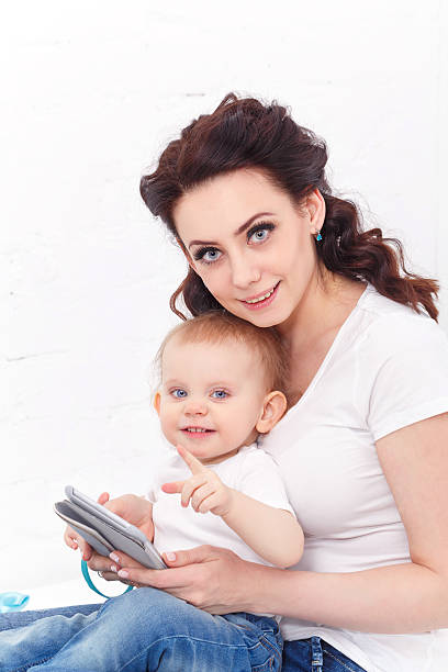 istock Mother and daughter. Tablet PC 624490374