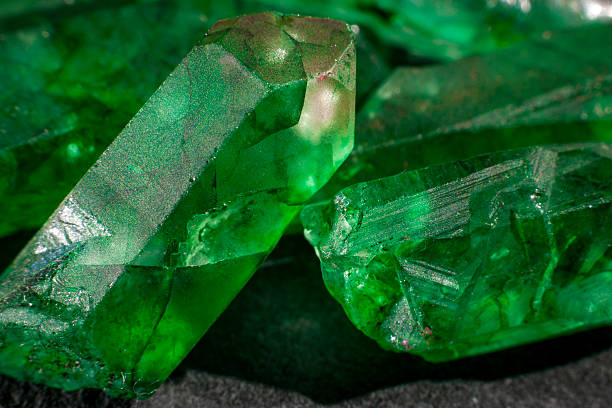 istock Macro image of raw jewels 624495052