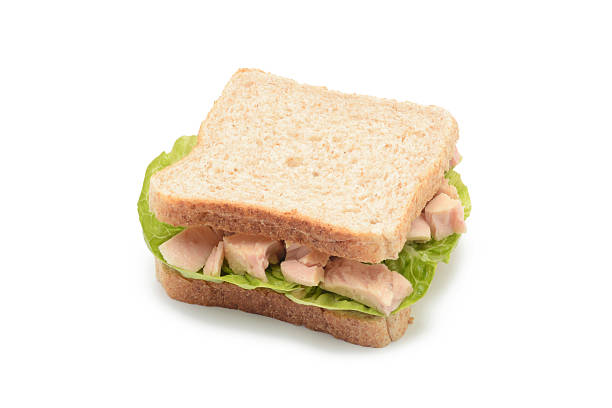 istock Sandwich of tuna with lettuce 624511426