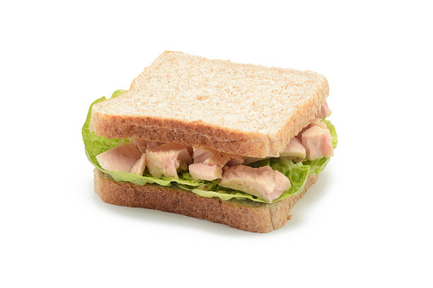 istock Sandwich of tuna with lettuce 624511622