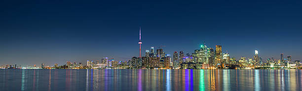 istock Toronto city skyline at sunset 624511828