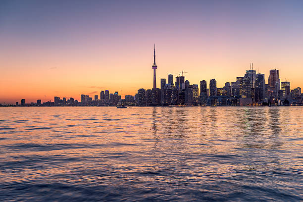 istock Toronto city skyline at sunset 624512016