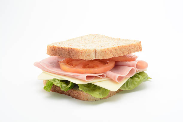 istock Sandwich of cooked ham 624513770