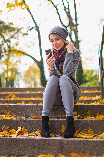 istock Woman texting on smartphone 624533396