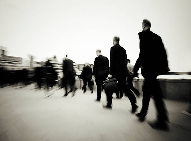 istock Morning Commuters Of London Concept 624539582