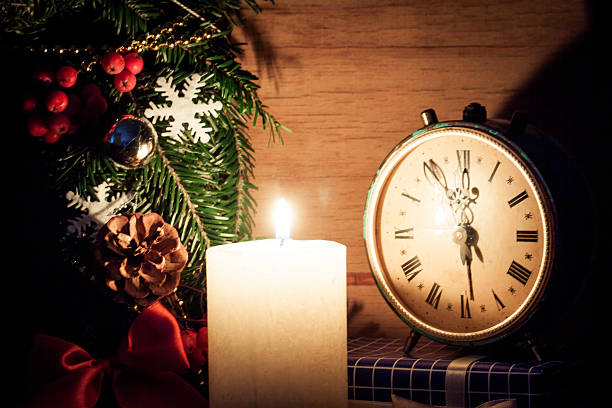 istock Christmas decoration with candle 624541194