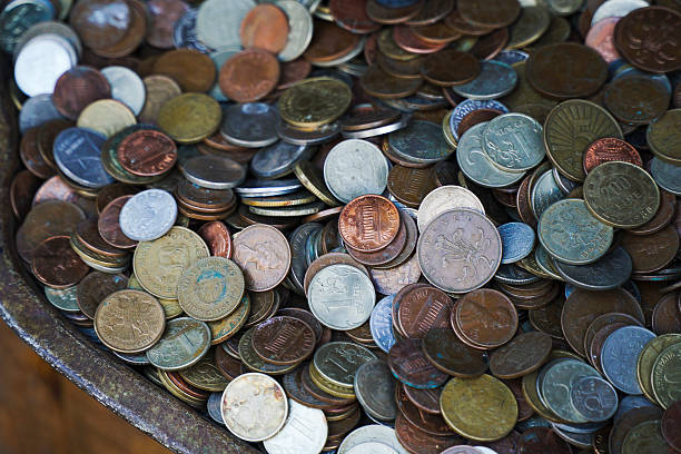 istock Coins From All Over The World 624592800