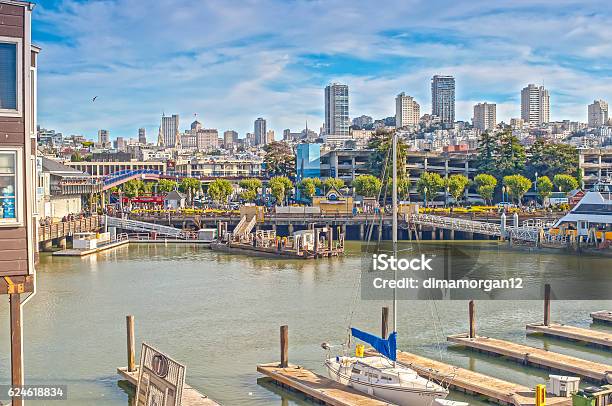 Observing View Of Sanfrancisco City Stock Photo - Download Image Now - Frisco - Texas, Bay of Water, American Culture