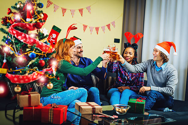 istock Toast for Christmas and New Year celebration 624627394