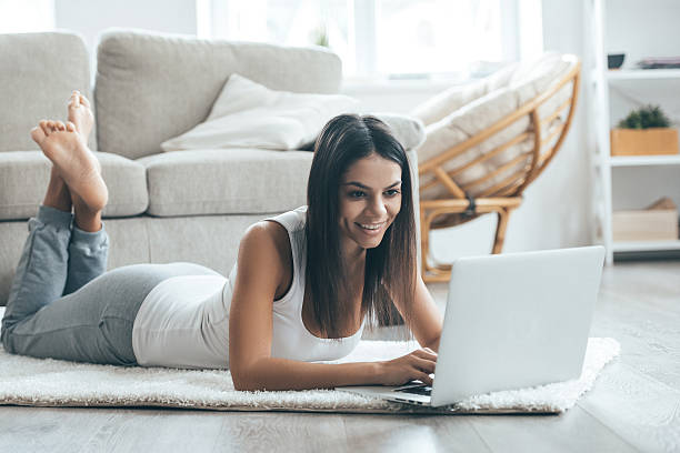 istock Enjoying carefree time at home. 624628458