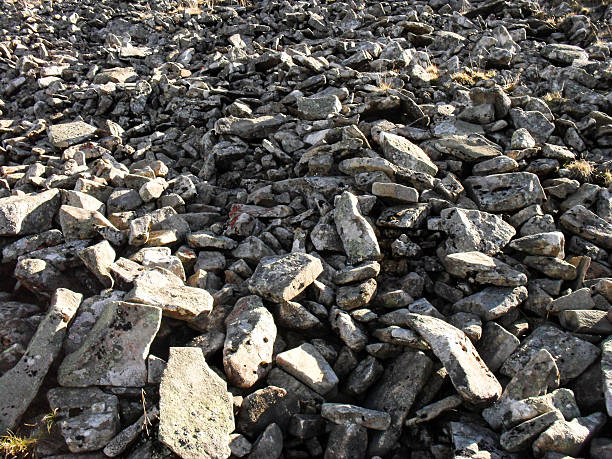 stos granitowych skał tekstury - polskie góry - cornerstone sign built structure granite zdjęcia i obrazy z banku zdjęć