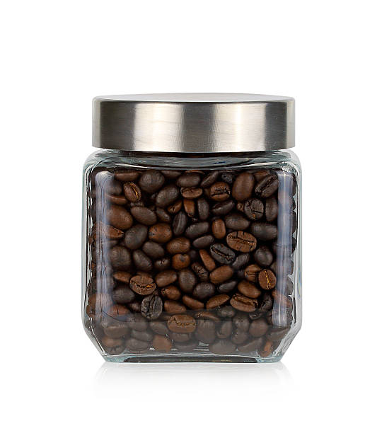 istock Coffee bean in glass bottle. 624643994