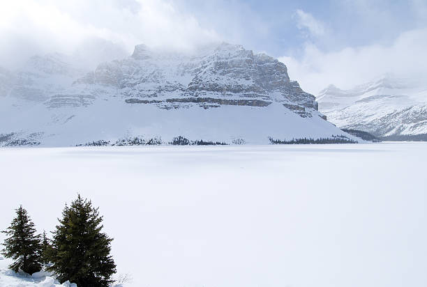 istock Bow Lake in Winter, Canadian Rockies, Alberta, Canada 624652912