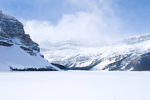 istock Bow Lake in Winter, Canadian Rockies, Alberta, Canada 624652994