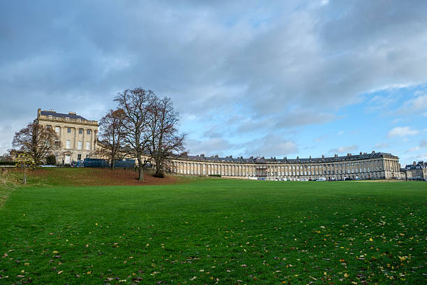 istock Royal Crescent Bath autumnal scene 624671124