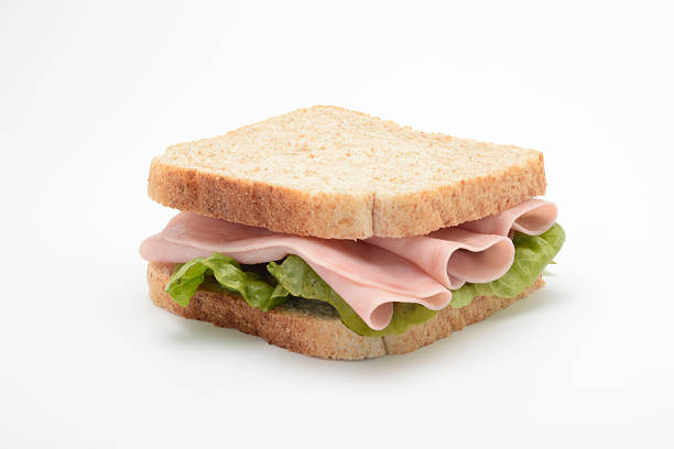 istock Sandwich of cooked ham 624673808