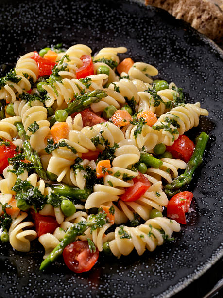 istock Rotini Primavera in a Browned Butter and Garlic Sauce 624674768