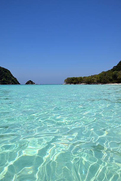 istock Crystal clear sea in Thai Island 624675622