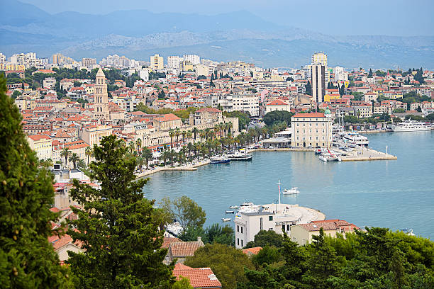 istock View of Split in the tourist season 624678044