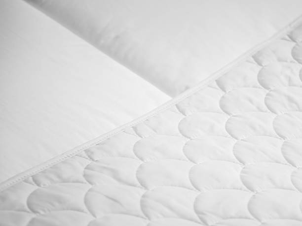 istock Mattress fabric napkins and topper texture 624681238