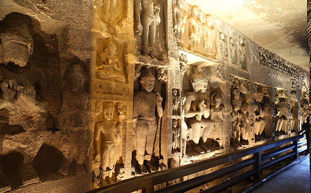 istock Cave 26, Ajanta caves, India 624684602