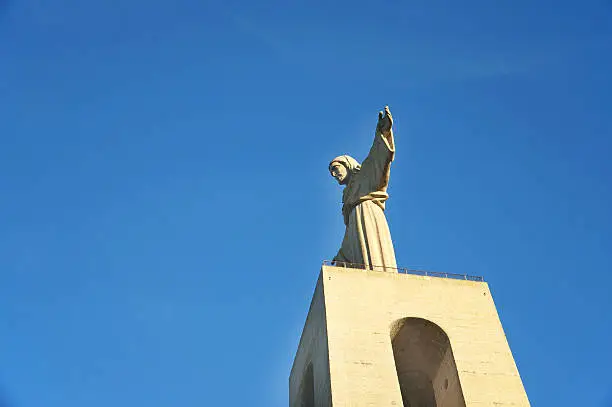 Christ the king statue in Lisbon