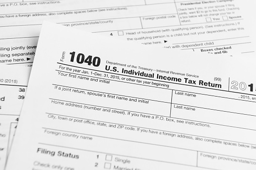 1040 U.S. Individual Income Tax Return