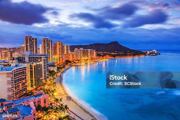 Honolulu Hawaii Stock Photo - Download Image Now - Hawaii Islands, Honolulu, Oahu