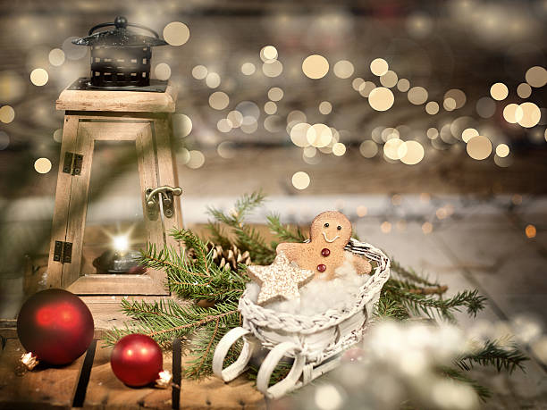 istock Christmas background with Christmas decoration 624713964