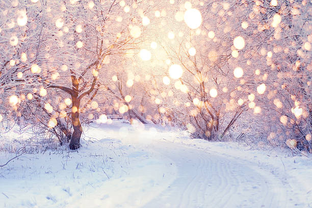 istock Christmas Holiday Background with color snowflakes 624719844