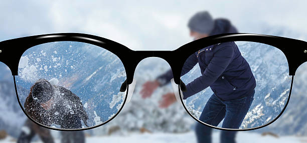 istock Clear vision couple playing with snow 624722886